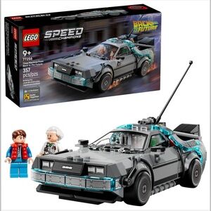LEGO Speed Champions Time Machine Back to the Future 77256 NEW in Sealed Box